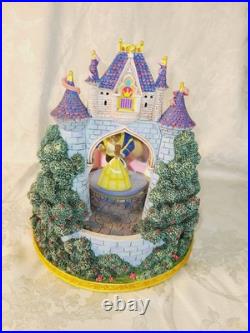Disney Store Beauty And The Beast Musical Snowglobe RARE WithOriginal Box Disney Store Beauty And The Beast Musical Snowglobe RARE WithOriginal Box