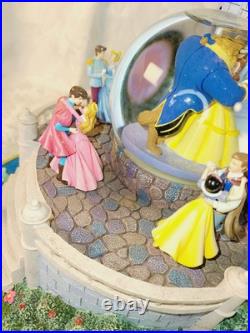 Disney Store Beauty And The Beast Musical Snowglobe RARE WithOriginal Box Disney Store Beauty And The Beast Musical Snowglobe RARE WithOriginal Box