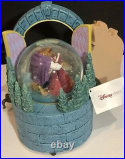 Disney Store Beauty And The Beast Wardrobe Snow Globe