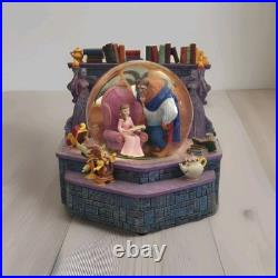 Disney Store Belle Reads a Tale as Old as Time Musical Snow Globe Disney Store Belle Reads a Tale as Old as Time Musical Snow Globe