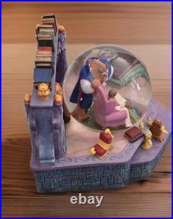 Disney Store Belle Reads a Tale as Old as Time Musical Snow Globe Disney Store Belle Reads a Tale as Old as Time Musical Snow Globe