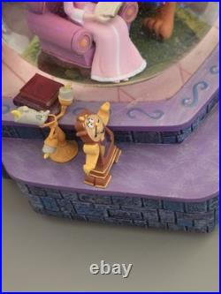 Disney Store Belle Reads a Tale as Old as Time Musical Snow Globe Disney Store Belle Reads a Tale as Old as Time Musical Snow Globe
