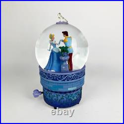 Disney Store Cinderella & Prince Charming Snow Globe So This is Love Musical