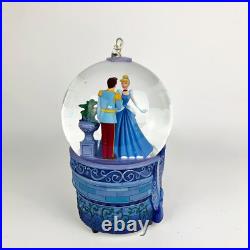 Disney Store Cinderella & Prince Charming Snow Globe So This is Love Musical