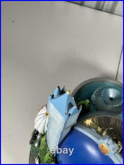 Disney Store Cinderella Rotating Fountain Snow globe READ DESCRIPTION