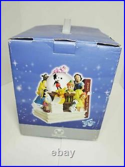 Disney Store Disney Classics Volume 1 Snow Globe and Bookend NEW Factory Sealed