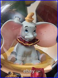 Disney Store Dumbo Animated Musical Snow Globe Entry of the Gladiators