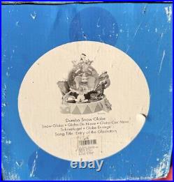 Disney Store Dumbo Animated Musical Snow Globe Entry of the Gladiators Rare