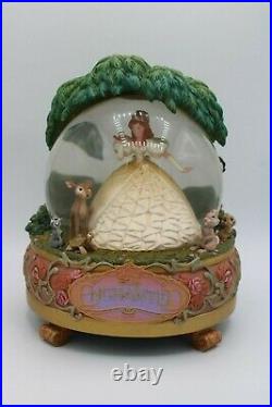 Disney Store Enchanted Giselle and Woodland Friends Snow Globe 2008