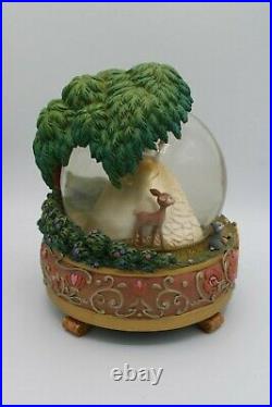 Disney Store Enchanted Giselle and Woodland Friends Snow Globe 2008