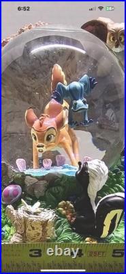 Disney Store Exclusive Bambi Snow Globe Waltz Of The Flowers Disney Store Exclusive Bambi Snow Globe Waltz Of The Flowers