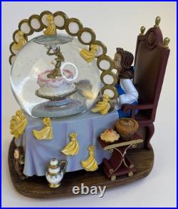Disney Store Exclusive Beauty and the Beast Be Our Guest Snow Globe Water 26735 Disney Store Exclusive Beauty and the Beast Be Our Guest Snow Globe Water 26735