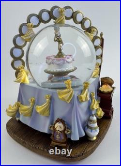 Disney Store Exclusive Beauty and the Beast Be Our Guest Snow Globe Water 26735 Disney Store Exclusive Beauty and the Beast Be Our Guest Snow Globe Water 26735