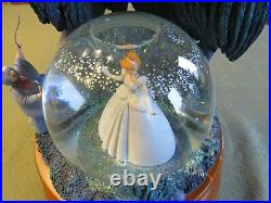 Disney Store Exclusive Cinderella 55th Anniversary Snow Globe, Lights & Music