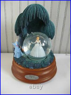 Disney Store Exclusive Cinderella 55th Anniversary Snow Globe with Box