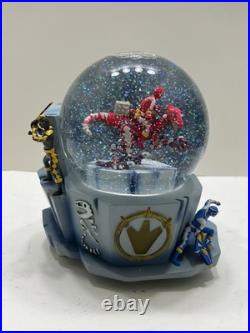 Disney Store Exclusive Power Rangers Dino Thunder Snow Globe 2004