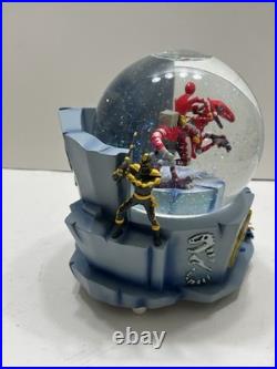 Disney Store Exclusive Power Rangers Dino Thunder Snow Globe 2004