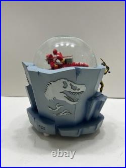 Disney Store Exclusive Power Rangers Dino Thunder Snow Globe 2004