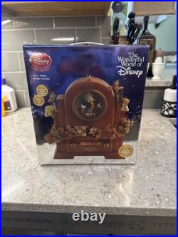 Disney Store Exclusive Snow globe Wish Upon a Star Jiminy Cricket Radio with Box