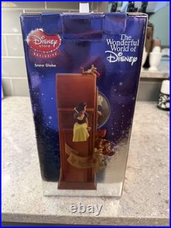 Disney Store Exclusive Snow globe Wish Upon a Star Jiminy Cricket Radio with Box