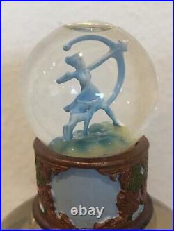 Disney Store Fantasia 65th Anniversary Mickey Light Up Musical Snow Globe Works