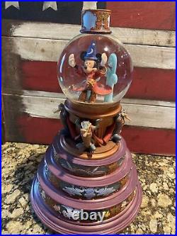 Disney Store Fantasia 65th Anniversary Sorcerer's Apprentice Snowglobe 14