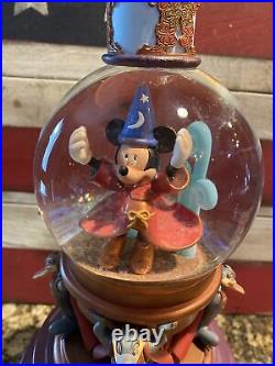 Disney Store Fantasia 65th Anniversary Sorcerer's Apprentice Snowglobe 14