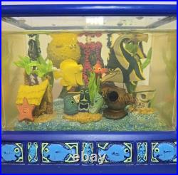 Disney Store Finding Nemo Aquarium Musical Snow Globe 2003 Rare Vtg Collectible
