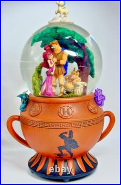 Disney Store Hercules Megara Musical Snow Globe Go The Distance Rare New in Box Disney Store Hercules Megara Musical Snow Globe Go The Distance Rare New in Box