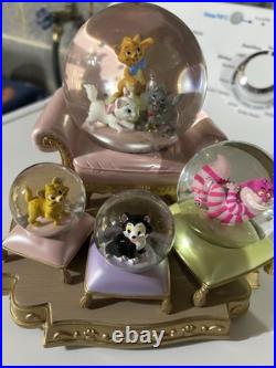 Disney Store JAPAN Character Snow Globe I Love MY Disney CAT