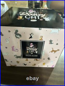 Disney Store JAPAN Character Snow Globe I Love MY Disney CAT