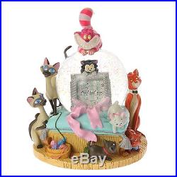 Disney Store Japan Aristo Cats Marie Kiss me Cat Music Box Snow Globe DomeFigure