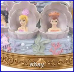 Disney Store Japan THE LITTLE MERMAID 35th Snow Globe Figure Ariel's Sisters