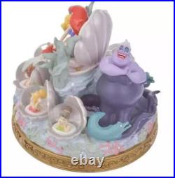 Disney Store Japan THE LITTLE MERMAID 35th Snow Globe Figure Ariel's Sisters