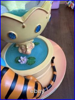 Disney Store Jasmine & Rajah Snow Globe Collectible from Aladdin RARE