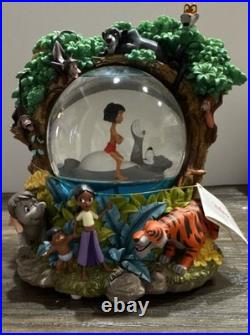 Disney Store Jungle Book Snow Globe The Bare Necessities Musical Collectible