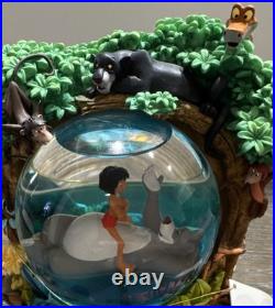 Disney Store Jungle Book Snow Globe The Bare Necessities Musical Collectible