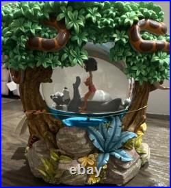 Disney Store Jungle Book Snow Globe The Bare Necessities Musical Collectible