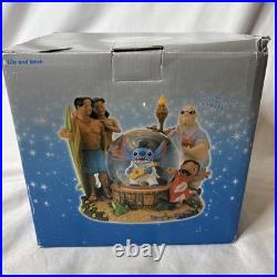 Disney Store Lilo & Stitch As Elvis Musical Snow Globe Plays Aloha Authentic Disney Store Lilo & Stitch As Elvis Musical Snow Globe Plays Aloha Authentic