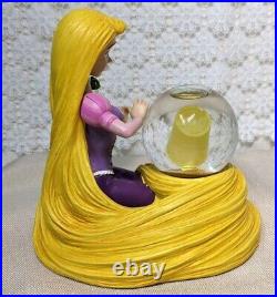Disney Store Limited Tangled Princess Rapunzel Snow Globe Snow Globe LED Light