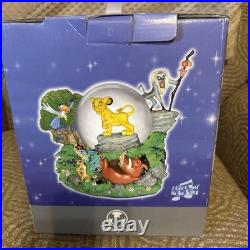 Disney Store Lion King & Friends Musical Snow Globe New