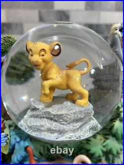 Disney Store Lion King I Just Can't Wait to be King Snow Globe Limited Edition