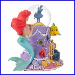 Disney Store Little Mermaid 30th Ariel Snow globe Snow dome Figure Flander Sell