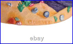 Disney Store Little Mermaid Ariel Musical Snow Globe with Box Flounder Scuttle