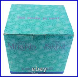 Disney Store Little Mermaid Ariel Musical Snow Globe with Box Flounder Scuttle