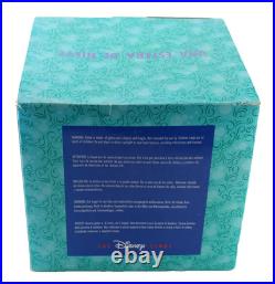 Disney Store Little Mermaid Ariel Musical Snow Globe with Box Flounder Scuttle