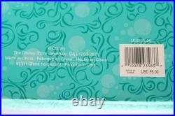 Disney Store Little Mermaid Ariel Musical Snow Globe with Box Flounder Scuttle