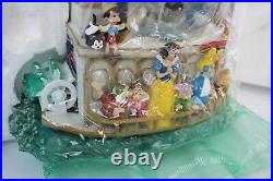 Disney Store Mickey 75th Anniversary Steamboat Ride Snowglobe -MickeyMouse March