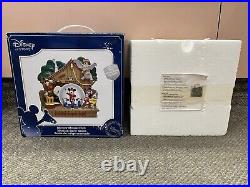 Disney Store Mickey Mouse Club Musical Snow Globe New In Box St