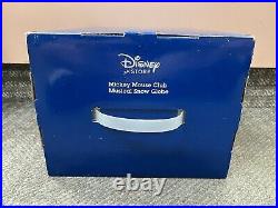 Disney Store Mickey Mouse Club Musical Snow Globe New In Box St